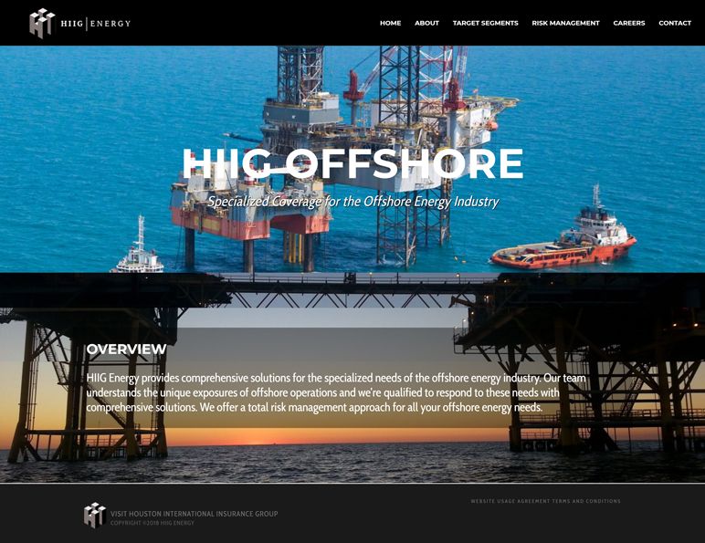 HIIG Energy - offshore page